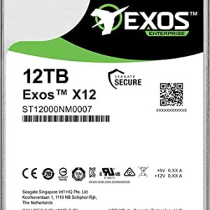 New ST12000NM0027 12TB 3.5 7200RPM 256MB SAS 12GB s Enterprise Bare HDD New | Free Domestic & International Shipping