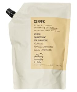 ag care sleeek argan & coconut conditioner, 33.8 fl oz