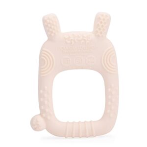 Loulou Lollipop Wild Silicone Baby Teether - Bunny