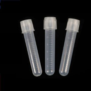 Culture Tubes - 14mL Capacity,with Attached Dual Position Cap,17x9.4 mm(Case of 100)