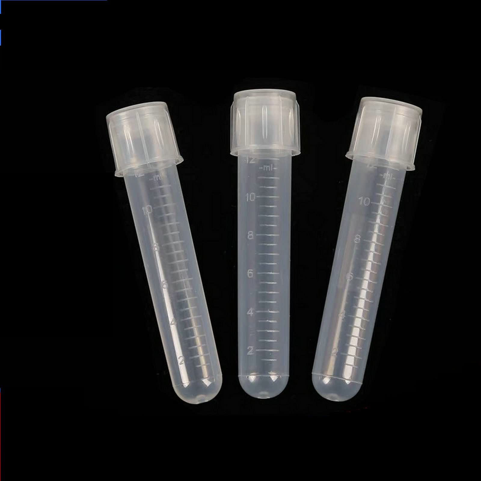 Culture Tubes - 14mL Capacity,with Attached Dual Position Cap,17x9.4 mm(Case of 100)