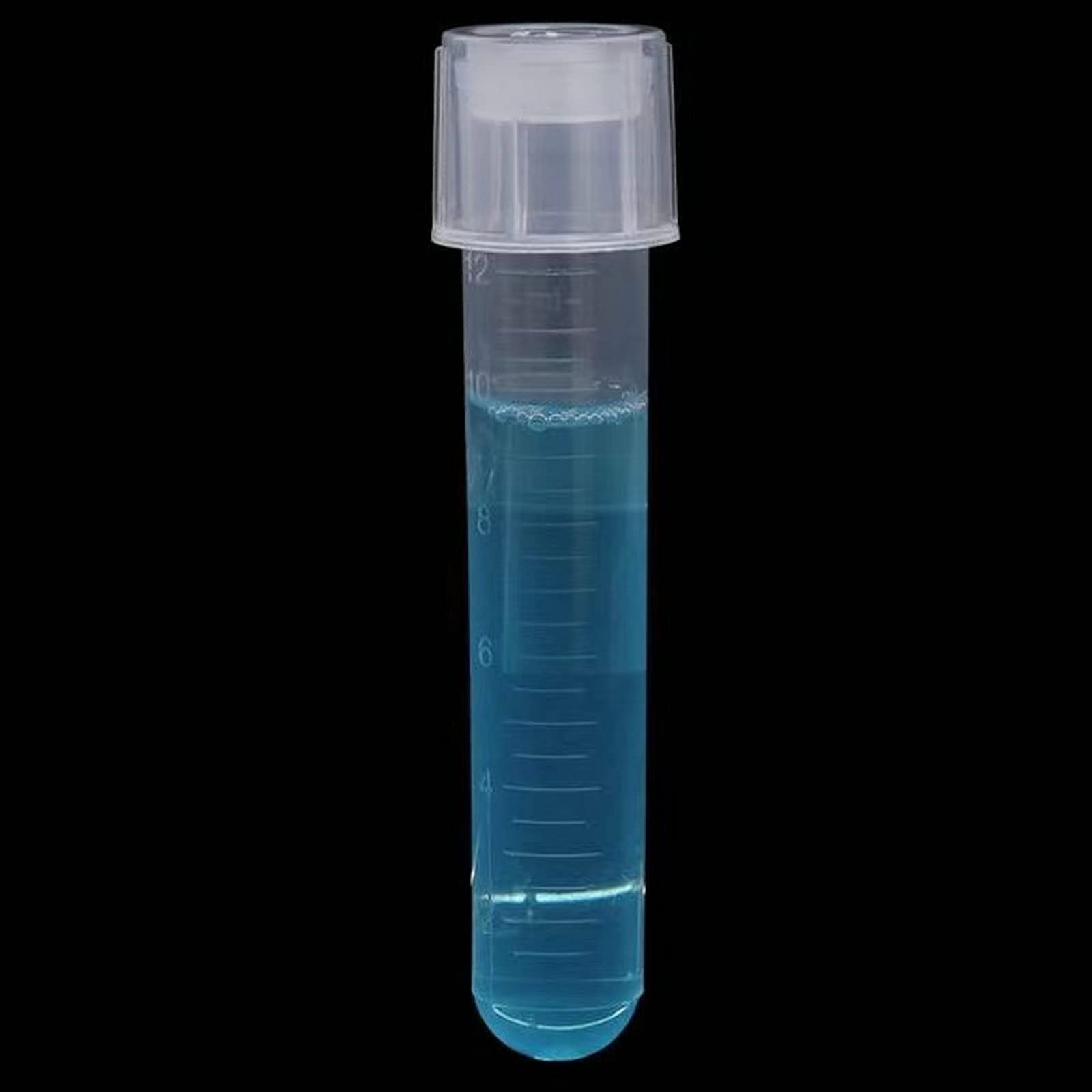 Culture Tubes - 14mL Capacity,with Attached Dual Position Cap,17x9.4 mm(Case of 100)