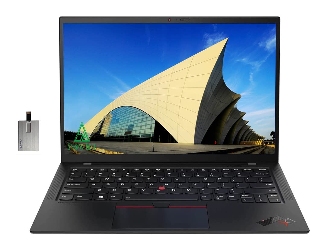 Lenovo ThinkPad X1 Carbon Gen 9 14" FHD Touchscreen Business Laptop, Intel Core i7-1165G7, 16GB RAM, 256GB PCIe SSD, Backlit Keyboard, Fingerprint Reader, Win 10 Pro, Black, 32GB USB Card