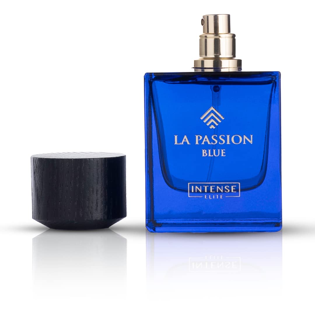 INTENSE ELITE La Passion Arabian Perfume for Men 100ML (3.4Oz) Eau De Parfum Men With Lemon, Grapefruit, Mint & Pink Pepper Notes Long Lasting Perfume