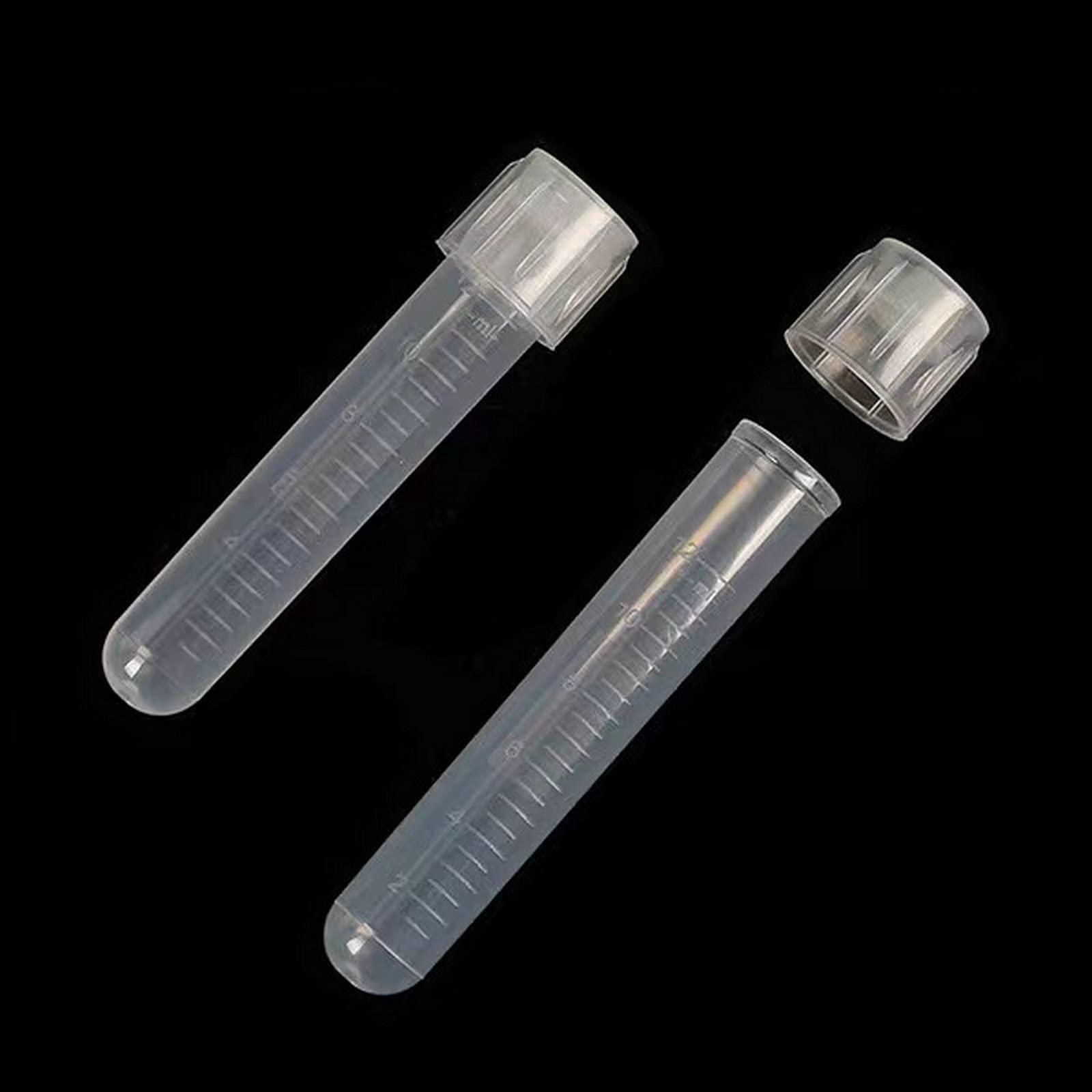 Culture Tubes - 14mL Capacity,with Attached Dual Position Cap,17x9.4 mm(Case of 100)