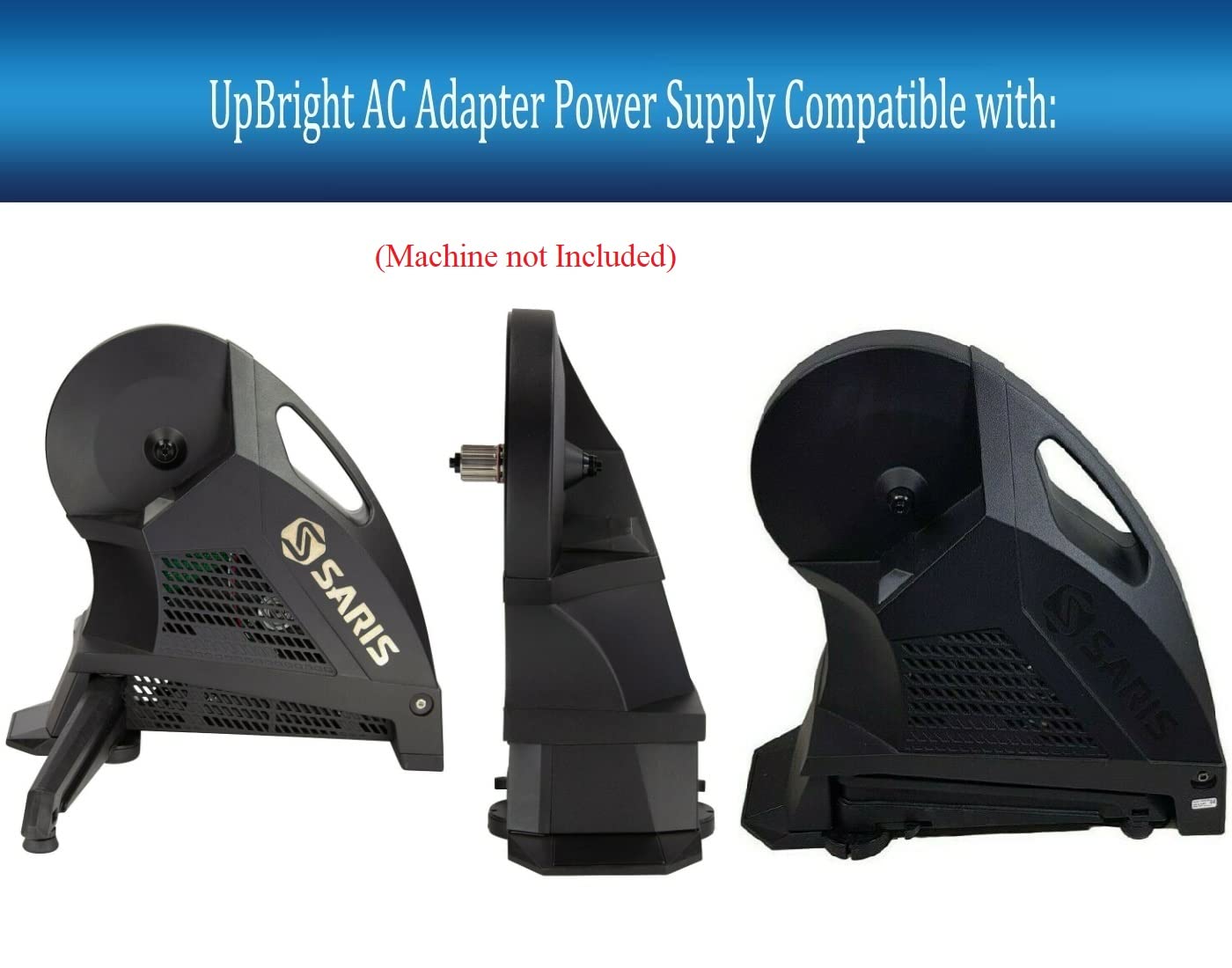 UpBright 48V AC/DC Adapter Compatible with Saris 9830T H3 9830TH3 9830TF 9830TZ M2 9930T CycleOps H2 Hammer Magnus Direct Drive Smart Bike Trainer SDI65-48-UD SDI65-48-UDC-P6-C2 Power Supply Charger