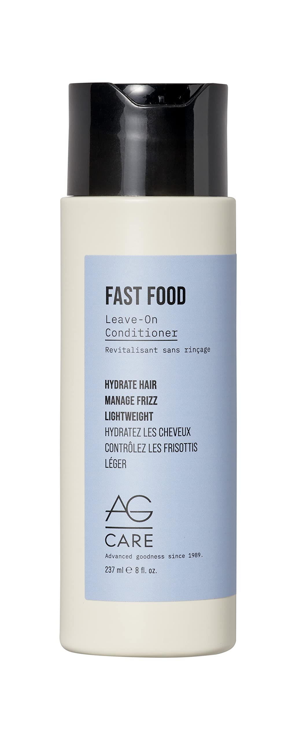 AG Care Fast Food Leave On Conditioner, 8 Fl Oz, White