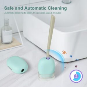 ELMWAY Toothbrush Holder, Toothbrush Cleaner Case, Portable USB Charging Toothbrush Cover with U V-C Light, Travel Toothbrush Holder