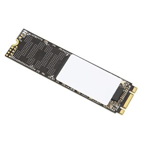 128G M.2 NGFF SSD, Internal Solid State Drive High Performance Hard Drive for Laptop Desktop Computer, Low Temperature Quiet Operation