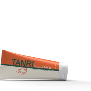 TANRI SPF50+ Reef Safe Sunscreen for Face and Body; Hydrating & Moisturizing Sunscreen Lotion; Water & Sweat Proof; Octinoxate & Oxybenzone Free; Broad Spectrum UVA/UVB Protection; (3 fl. oz.)