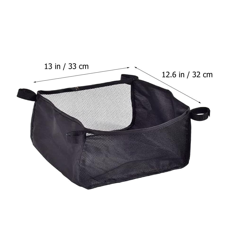 LUOZZY Baby Stroller Basket Stroller Organizer Stroller Bottom Storage Bag Pushchair Shopping Case Organizer for Storing Baby Product - No Board