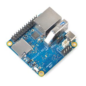 waypondev nanopi neo3 mini router single board computer rockchip rk3328 1gb super tiny arm board for iot smart home gateway (with unique mac address) support friendlywrt ubuntu core