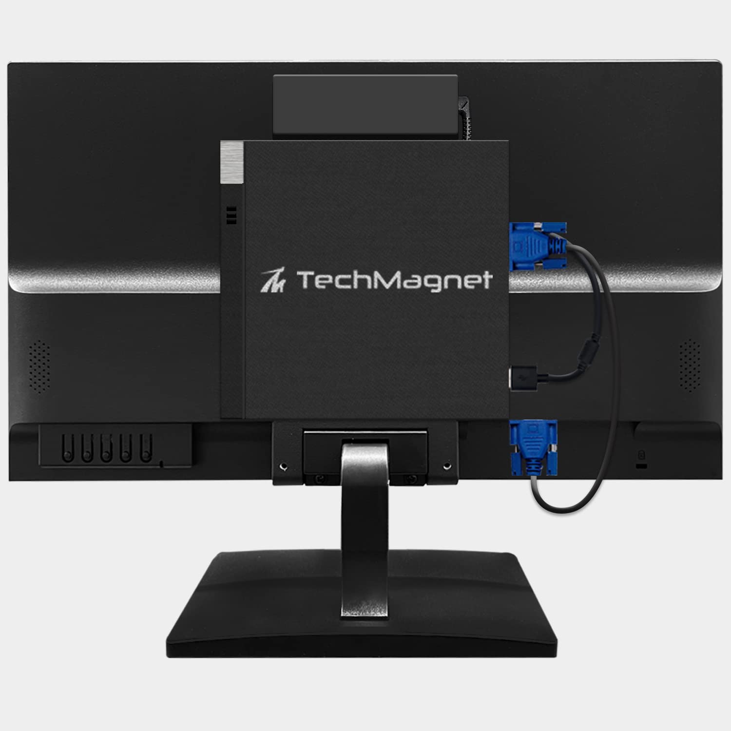 TechMagnet All in one Desktop Computer, Cheetah 4, Intel Core i5 4th Gen 2.5 GHz, 8GB DDR3, 120GB SSD, 27 inch LED Monitor, MTG RGB Keyboard Mouse, RGB Speaker and Webcam, Win10 Pro (Renewed)