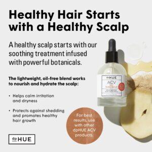 dpHUE ACV Daily Scalp Serum - 1.7 fl oz - Helps Soothe Dry Scalps & Activate Healthy Hair Growth - Formulated with Hyaluronic Acid