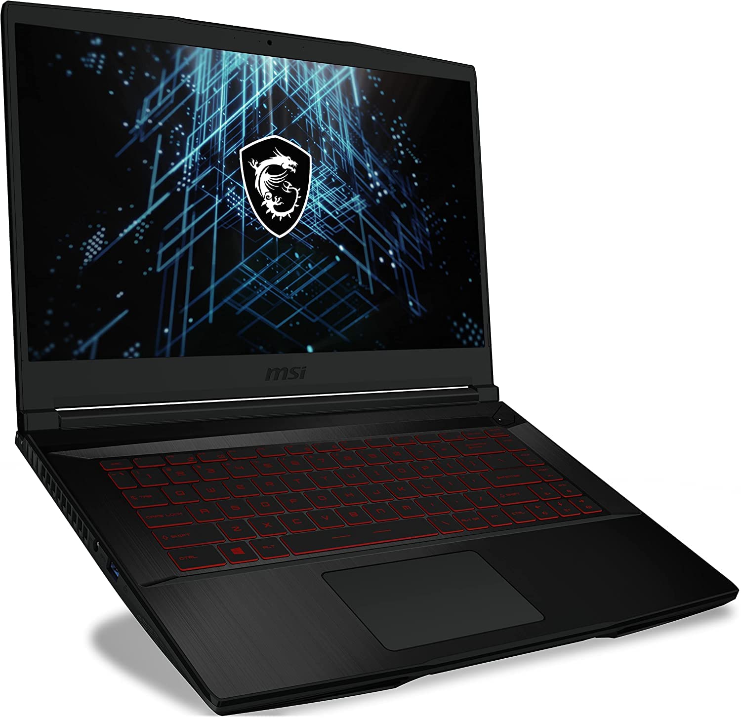 MSI 2023 Newest 15.6 Inch 144Hz Gaming Laptop, Intel Core i5-11400H, NVIDIA GeForce GTX 1650, 32GB RAM, 1TB SSD, Wi-Fi 6, Win 11, Bundle with JAWFOAL