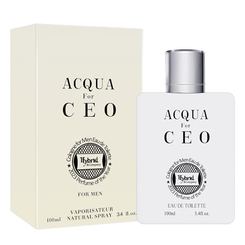 Hybrid & Company Acqua for Ceo Men’s Classic Scent Spray Eau De Perfume Toilette 100 ML