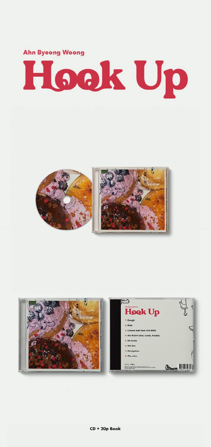 AHN BYUNG WOONG - HOOK UP (EP) [Autographed CD]