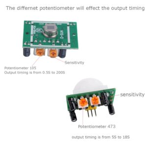 HC-SR501 Pir IR Motion Sensor + 1 Channel 5V Relay Module for Arduino