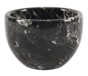 radicaln marble shaving cream bowl black 4' x 3' inches handmade shaving bowl mens barber supplies - bowl for esthetician supplies like shaving gel - used by barber for beard bar clean up