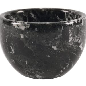 Radicaln Marble Shaving Cream Bowl Black 4' x 3' Inches Handmade Shaving Bowl Mens Barber Supplies - Bowl For Esthetician Supplies Like Shaving Gel - Used By Barber For Beard Bar Clean Up