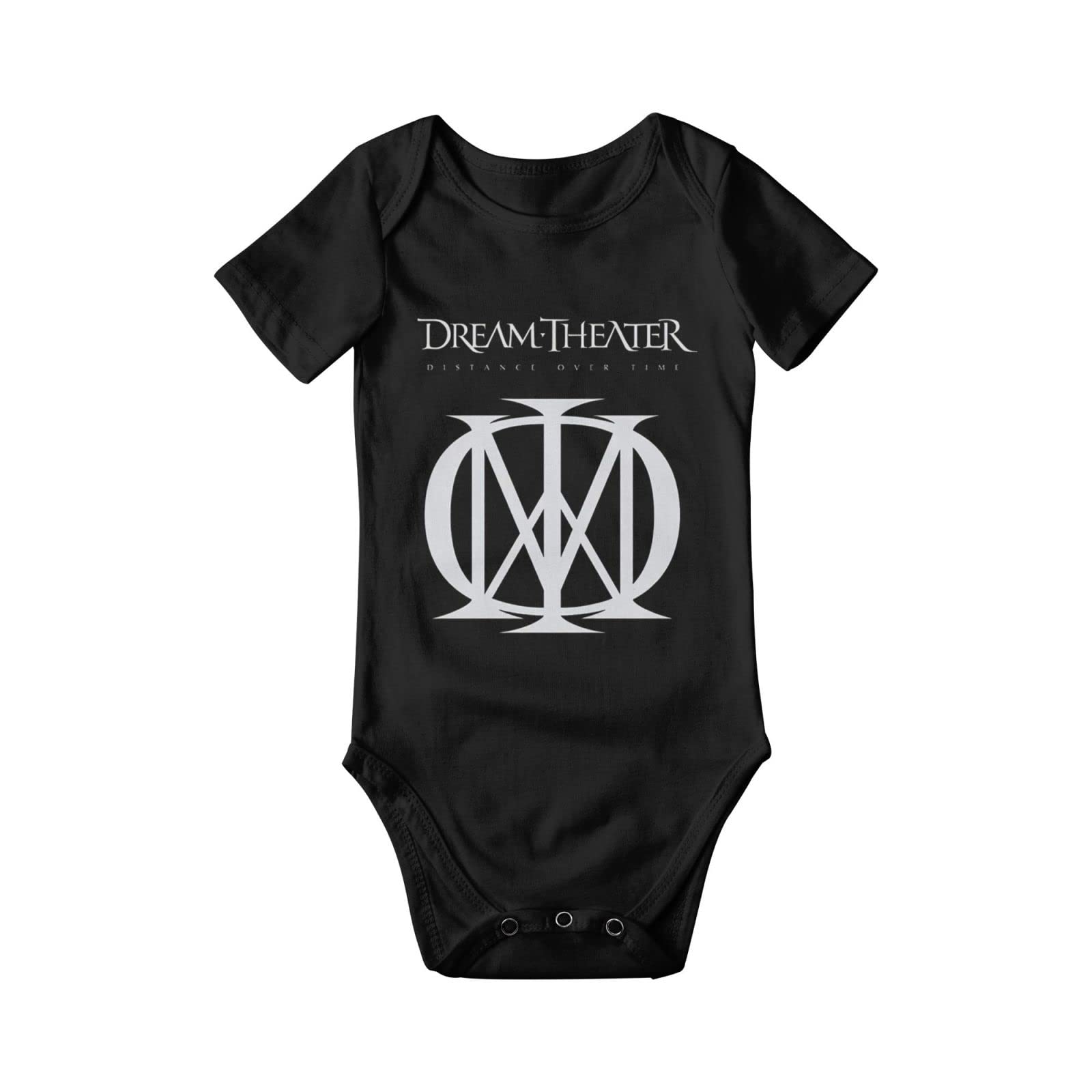 Baby Boy Clothes, Baby Boys' Short Sleeve One-Piece Bodysuits American Progressive Metal Band Dream Music Theme Theater Baby Clothes, Infant Romper Suit Cotton Baby Clothes Bodysuit 6 Months