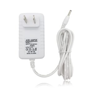 21w power cord replacement for alexa echo show 5 3rd gen 2023 release charger adapter, white