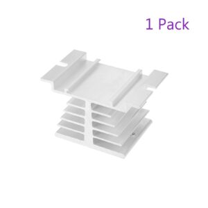 DMiotech Heat Sink Dissipation Radiator HeatSink Cooler Cooling for Solid State Relay 10A-40A