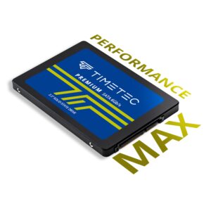 Timetec 256GB SSD 3D NAND QLC SATA III 6Gb/s 2.5 Inch 7mm (0.28") Read Speed Up to 530 MB/s SLC Cache Performance Boost Internal Solid State Drive for PC Computer Desktop and Laptop (256GB)