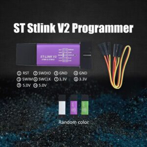 Aideepen ST Link V2 Programming Unit Mini Emulator Downloader M89 New (Random Color)+2 PCS ESP32-CAM W-BT Board