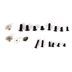 Alloy Steel Screws, 360Pcs Fasteners Multiple Sizes M2 M2.5 M3 Computer Screw Kit for Electronic Product Maintain