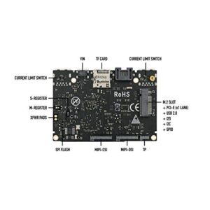 Khadas Single Board Computer, VIM3 Pro(4+32GB) Amlogic A311D+5 Inches Diagonal 5 Point Multitouch Resolution 1080 * 1920 TS050 Touchscreen Kit