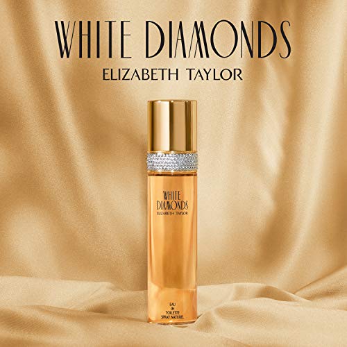 Elizabeth Taylor White Diamonds Women's Perfume Set, Body Lotion, Eau de Toilette & Parfum Replica, 3 Piece Set