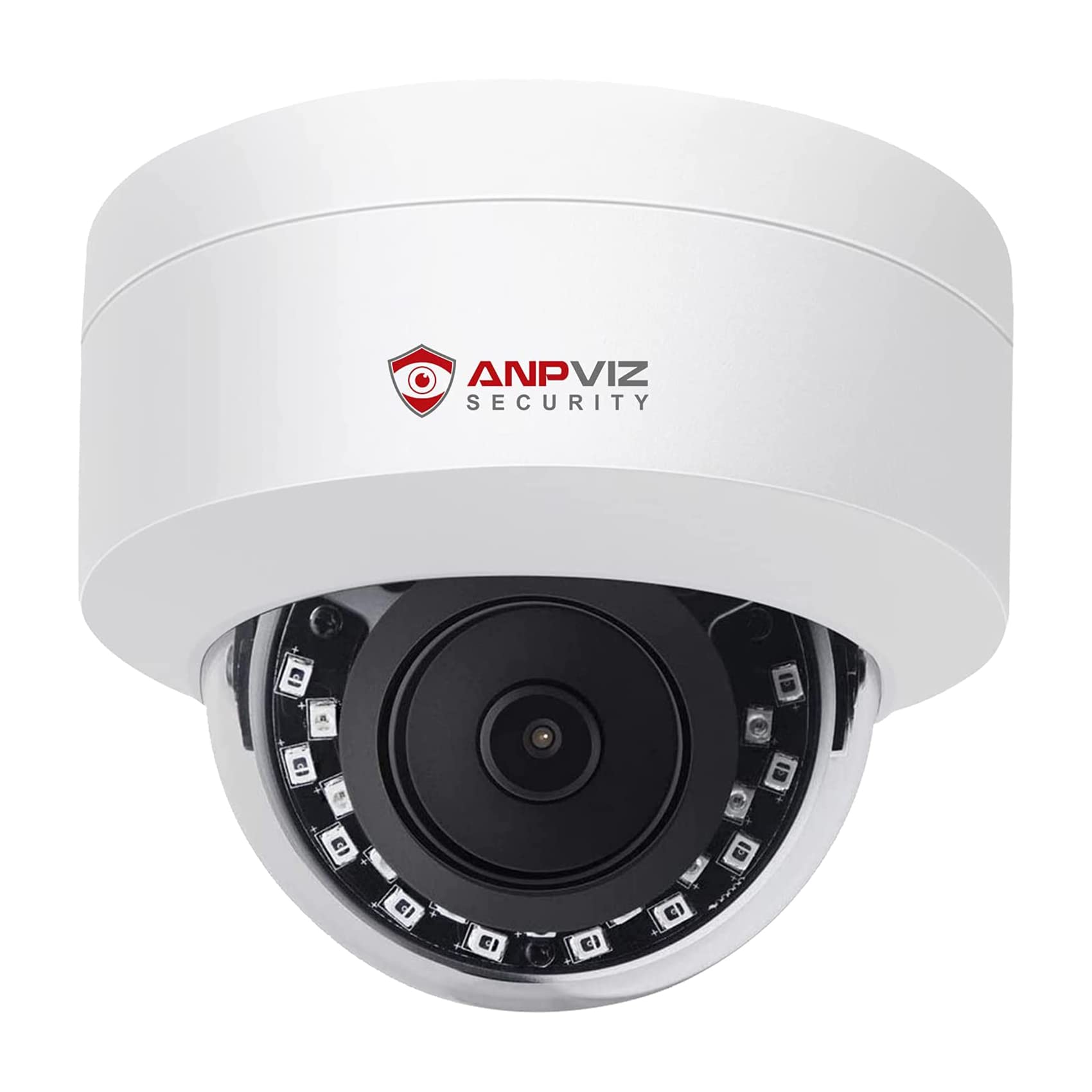 Anpviz UltraHD 4K (8MP) Security IP PoE Dome Camera Outdoor with Microphone/Audio, 3840x2160, Human Vehicle Detection, 100ft IR Night Vision, 2.8mm Wide Angle, IP66 Waterproof, Not PTZ (U Series)