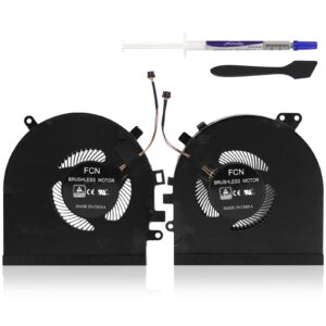 arlba cpu+gpu cooling fan new replacement for razer spirit blade 15 gtx1060 rz09-027 rz09-0270 rz09-0300 rz09-0328 rz09-0369 rz09-0369a/b rz09-03009e97 rz09-03287e72-r3u1 dfs501105pr0t dfs5k121142621