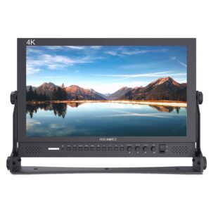 feelworld p173-9hsd 17.3" broadcast director production lcd monitor with 3g sdi hdmi ypbpr input output aluminum design 1920×1080