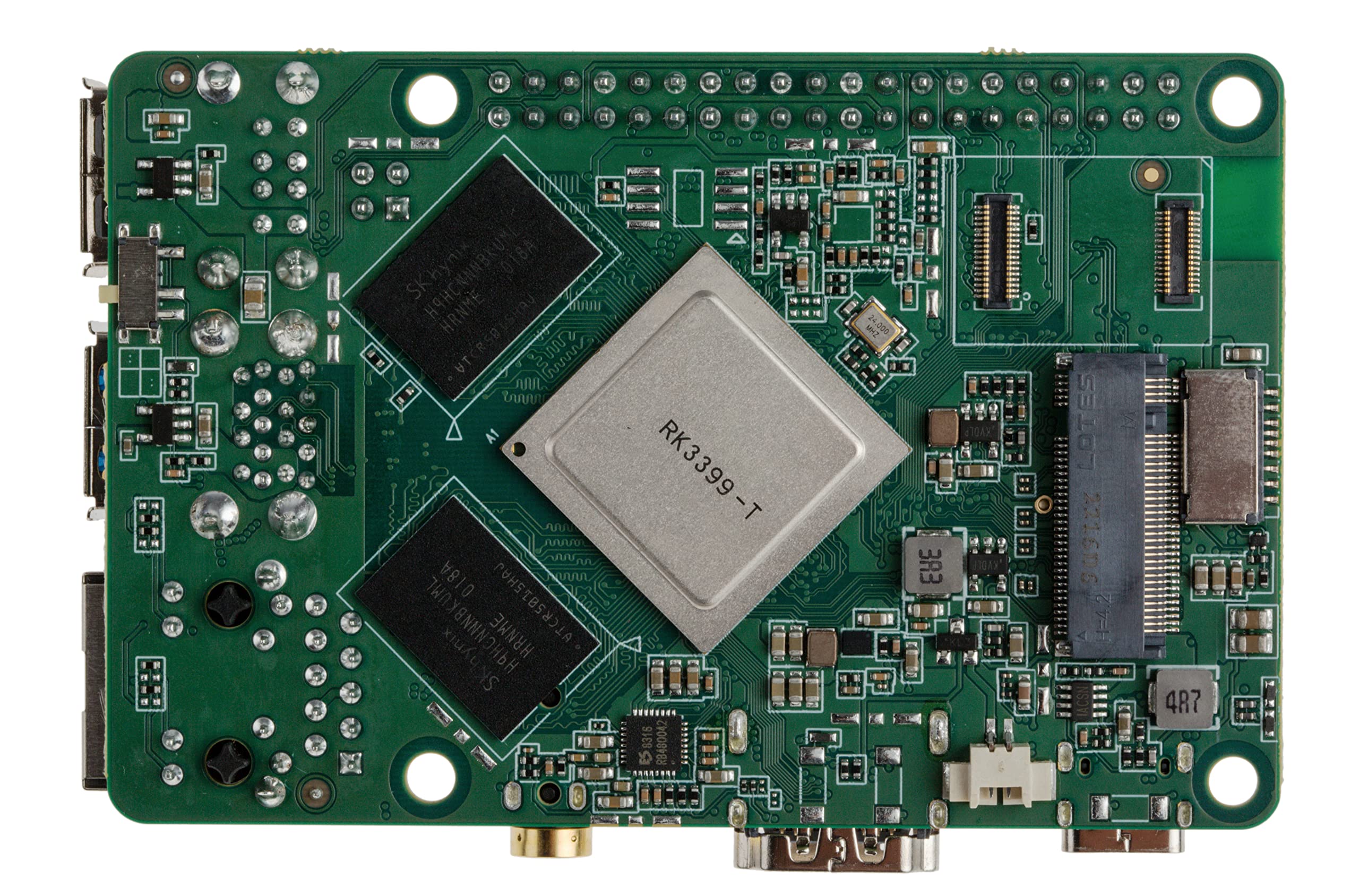 Rock Pi 4 SE Single Board Computer 4GB LPDDR4 RAM Rockchip RK3399-T ARM Cortex-A72 (NS8889316)