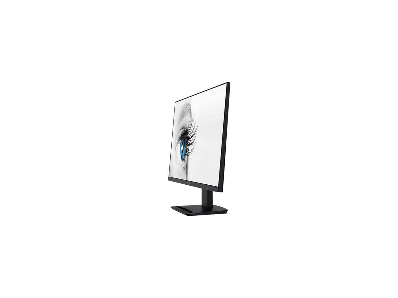 MSI Pro MP273, 27" Monitor, 1920 x 1080 (FHD), IPS, 75Hz, TUV Certified Eyesight Protection, 5ms, HDMI, 1 (v1.2a), Tilt