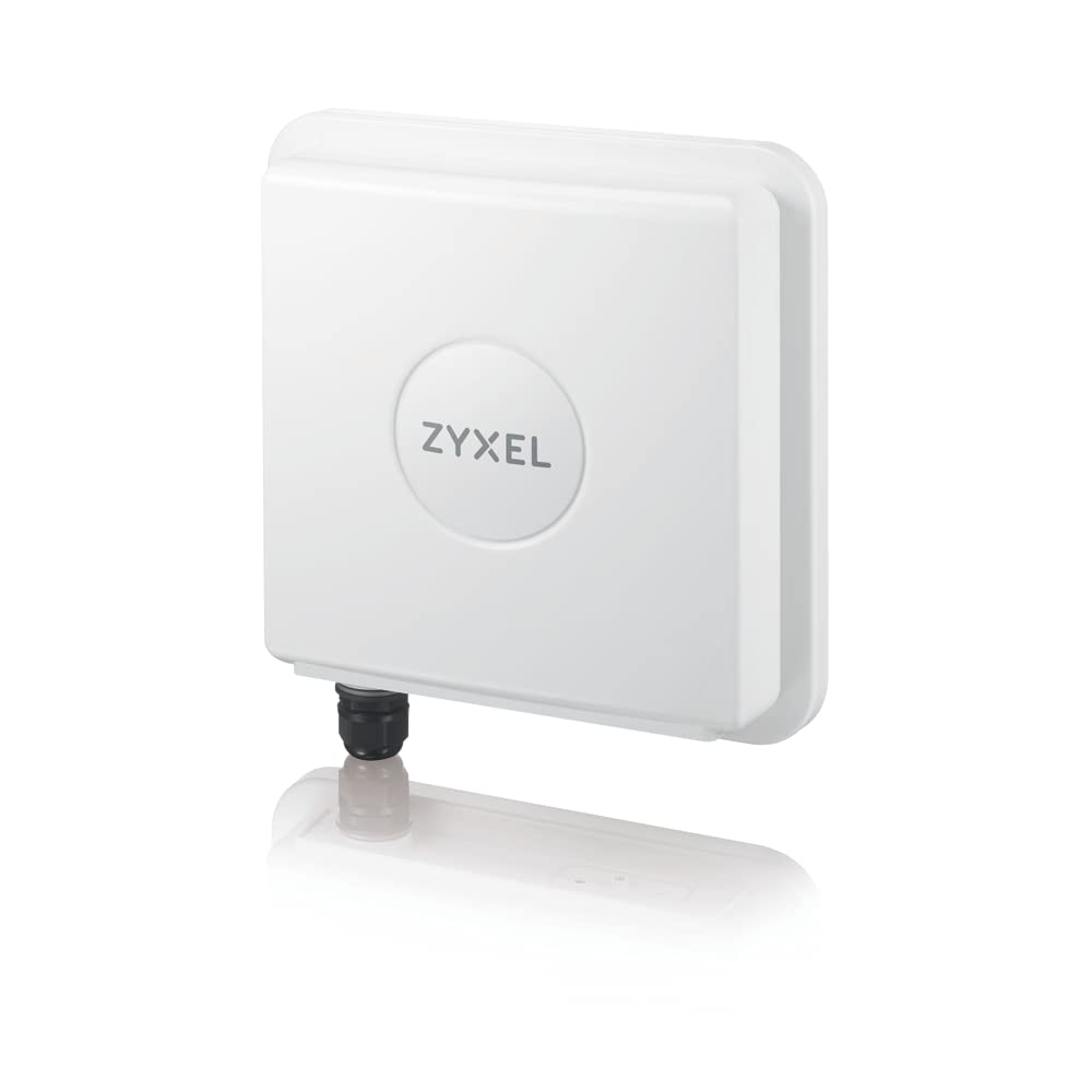 Zyxel 4G LTE-A Cat.6 Router with PoE | Nebula Cloud Management | LTE7461N |Outdoor Design for Reliable Connection | Heavy Duty IP68 Enclsoure | 300Mbps | Remote Management | Easy Installation