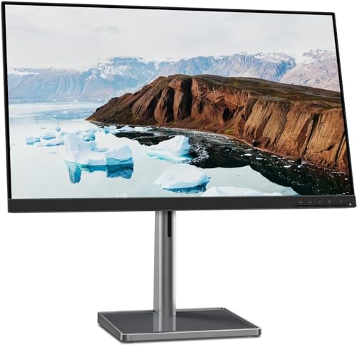 Lenovo L27m-30-2022 - Everyday Monitor - 27 Inch FHD - 75 Hz - AMD FreeSync - Low Blue Light Certified - Tilt Stand - Integrated Speakers - HMDI & VGA & USB-C,Grey