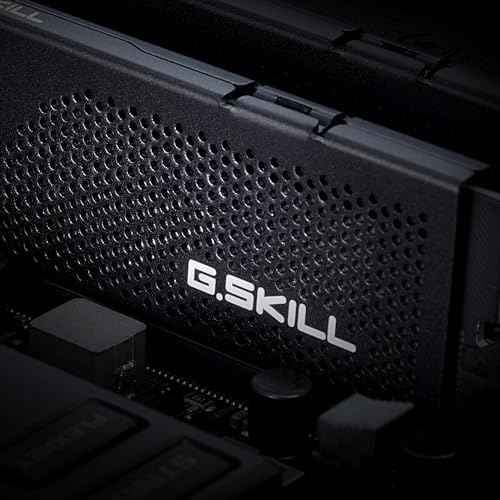 G.SKILL Ripjaws S5 Series (Intel XMP 3.0) DDR5 RAM 64GB (2x32GB) 6000MT/s CL32-38-38-96 1.40V Desktop Computer Memory UDIMM - Matte Black (F5-6000J3238G32GX2-RS5K)