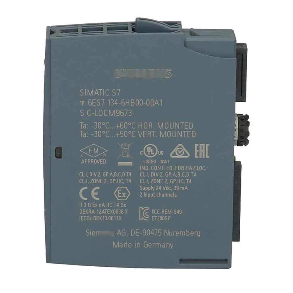 6ES7 134-6HB00-0DA1 SIMATIC ET200SP Analog Input Module 6ES7134-6HB00-0DA1 Sealed in Box 1 Year Warranty