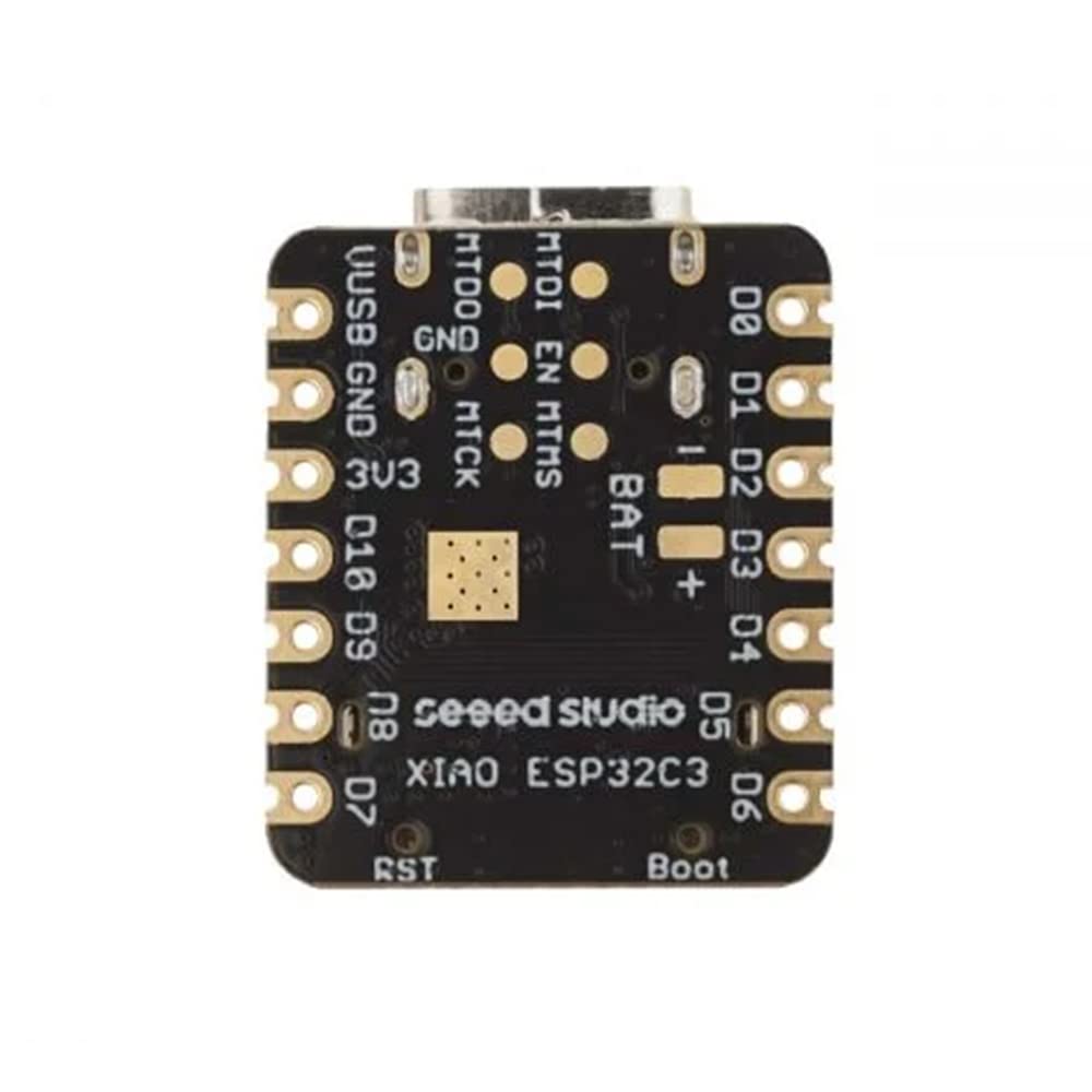 Seeed Studio XIAO ESP32C3(Support Arduino) - Tiny MCU Board for IoT Controlling Scenarios, Wi-Fi, BLE, Battery Charge, and Rich Interface for Tiny Machine Learning