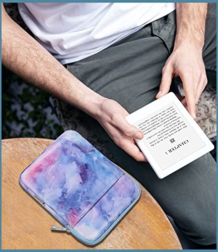 TiMOVO 6-7 Inch Sleeve Case for All-New Kindle Paperwhite and Kindle Colorsoft Signature Edition, Protective Sleeve Cover Pouch Bag Carrying Case for Kindle E-Reader/Kindle Oasis, Dreamy Nebula