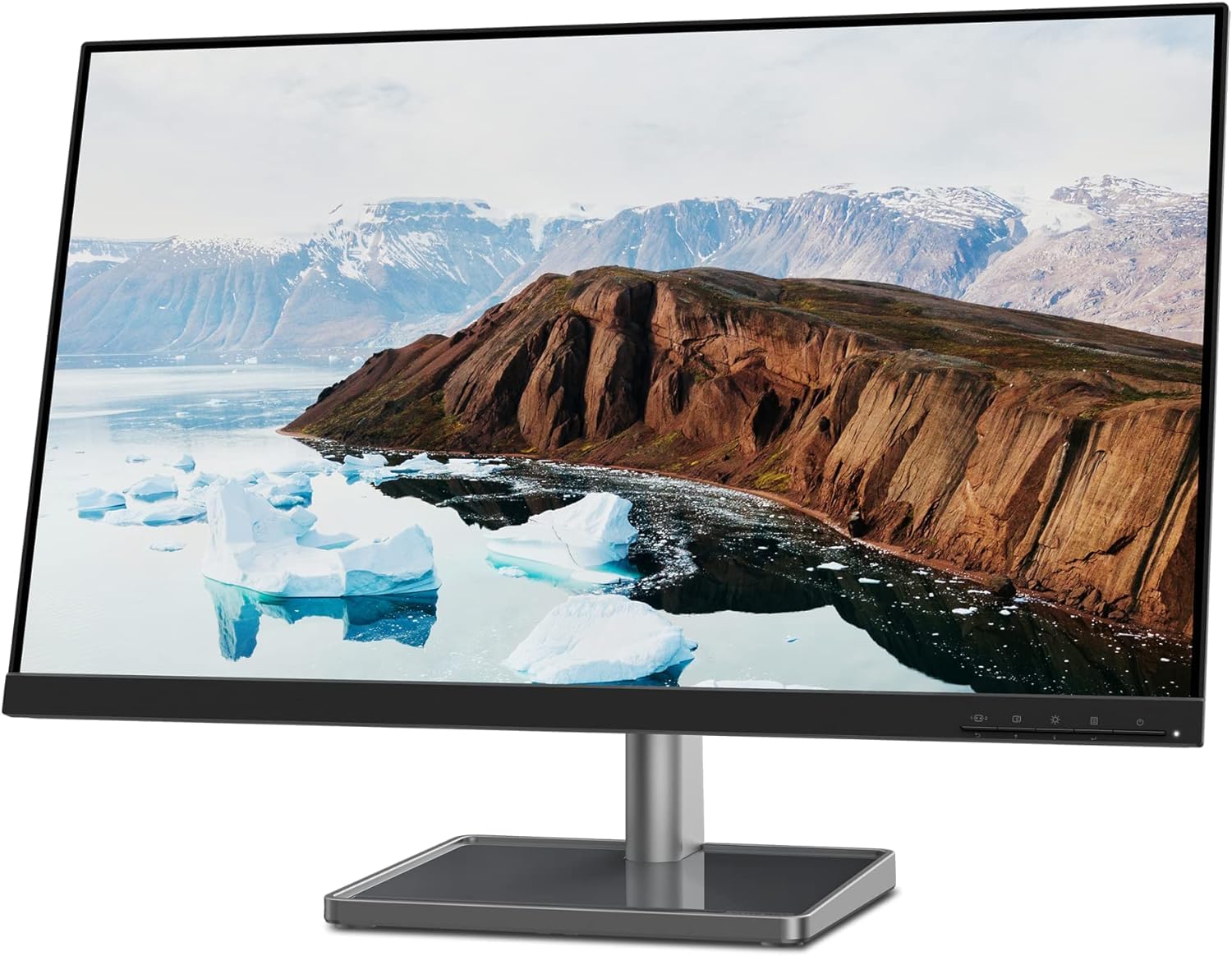 Lenovo L27m-30-2022 - Everyday Monitor - 27 Inch FHD - 75 Hz - AMD FreeSync - Low Blue Light Certified - Tilt Stand - Integrated Speakers - HMDI & VGA & USB-C,Grey