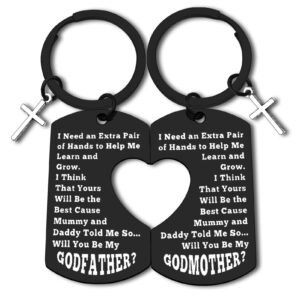 godparent gifts from godchild godfather proposal gift keychain godmother to be gift promoted to godparent gift godparents announcement jewelry first communion gift godparent proposal gifts for baptism