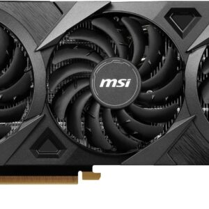 MSI Gaming GeForce RTX 3070 LHR 8GB GDRR6 256-Bit HDMI/DP Nvlink Triple Torx Fan 3 Ampere Architecture OC Graphics Card (RTX 3070 Ventus 3X Plus 8G OC LHR)