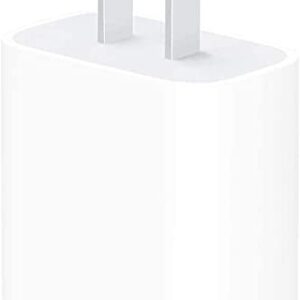 USB-C 20W Power Adapter, Wall Charger Box Compatible with iPhone, iPad. Cube Plug for Charging Cable