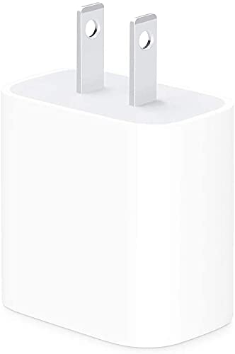 USB-C 20W Power Adapter, Wall Charger Box Compatible with iPhone, iPad. Cube Plug for Charging Cable