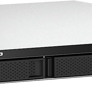 QNAP TS-464U-RP-8G-US 4 Bay High-Speed Rackmount Dual-2.5GbE NAS Intel® Celeron® N5105/N5095 CPU, 8GB DDR4 Memory and 2.5GbE (2.5G/1G/100M) Network Connectivity (Diskless)