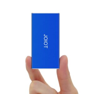 JOIOT Portable SSD 1TB External Solid State Drive - Up to 540MB/s External Hard Drive, USB 3.1 Gen 2 Ultra-Slim External SSD, Blue